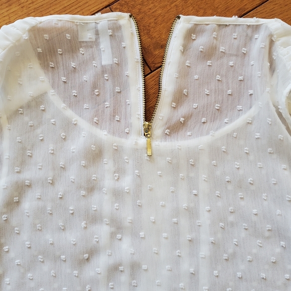 White Sleeveless top - ELLE - Picture 5 of 6